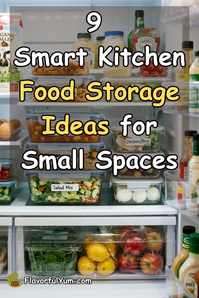 9 Smart Kitchen Food Storage Ideas for Small Spaces