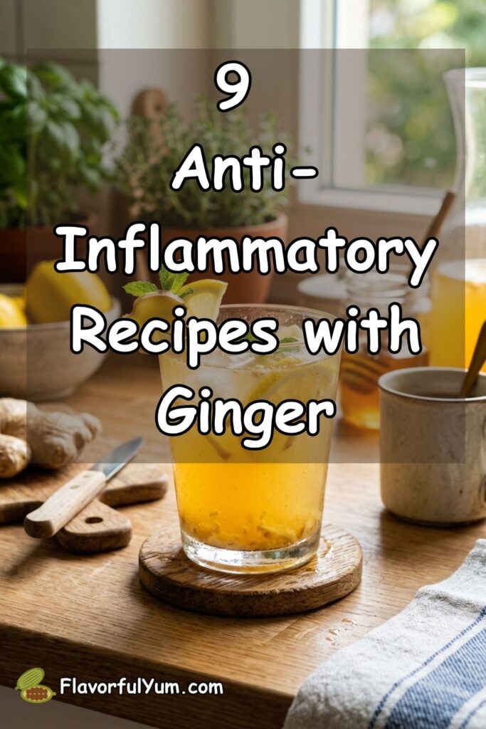 9 Anti-Inflammatory Recipes with Ginger