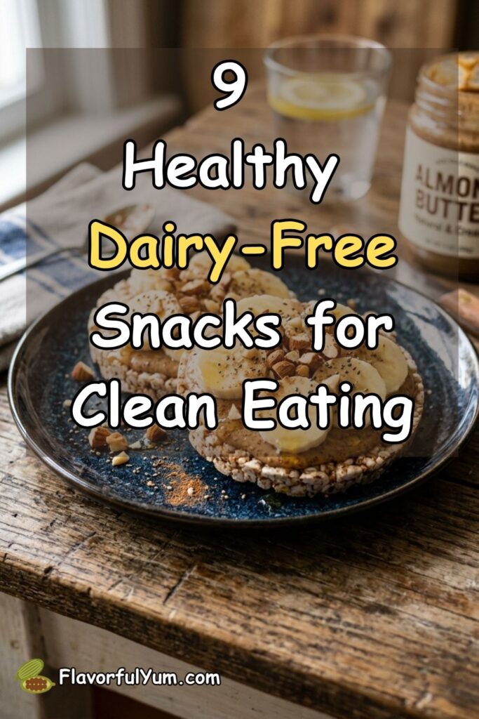 9 Healthy Dairy-Free Snacks for Clean Eating