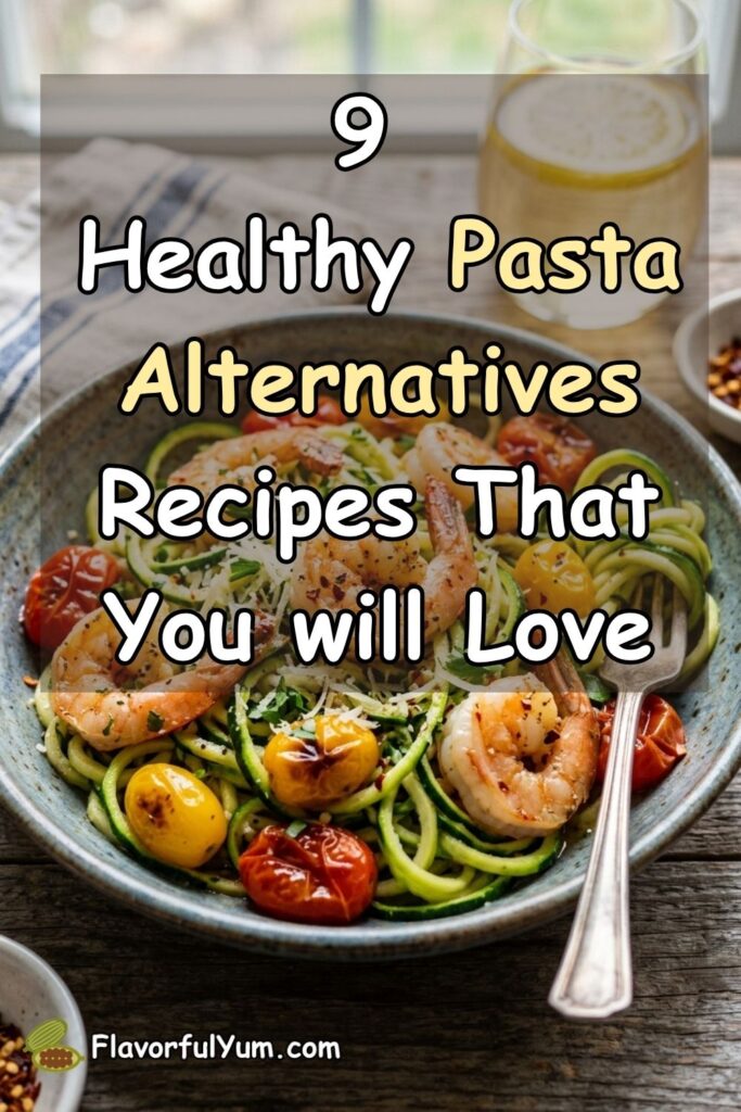 9 Healthy Pasta Alternatives Recipes That You Will Love