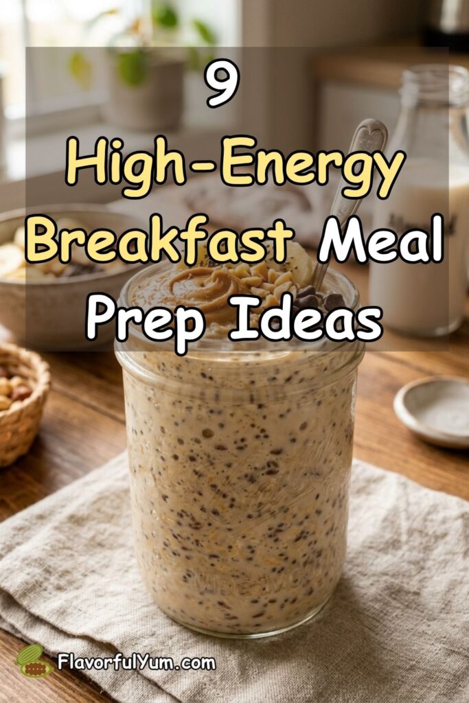 9 High-Energy Breakfast Meal Prep Ideas