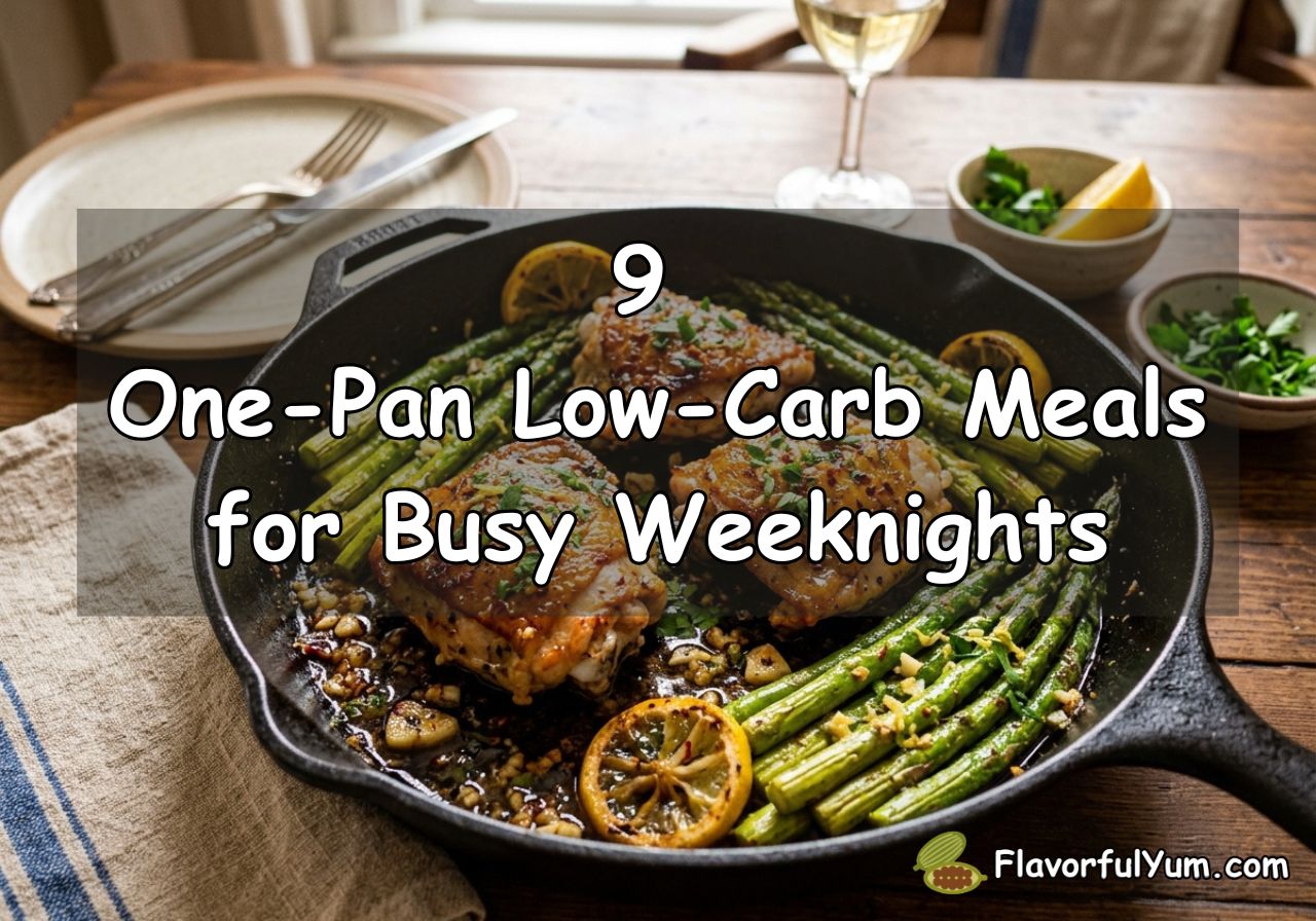 9 One-Pan Low-Carb Meals for Busy Weeknights