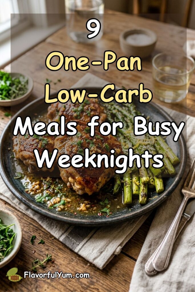 9 One-Pan Low-Carb Meals for Busy Weeknights