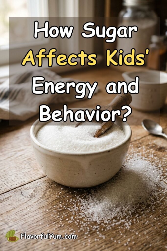 How Sugar Affects Kids’ Energy and Behavior?