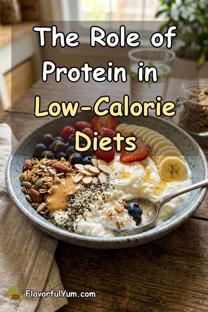 The Role of Protein in Low-Calorie Diets
